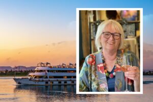 This is a photograph of Linda Trill. She is author of the 'Cruising with a urostomy' blog on the Urostomy Association website.